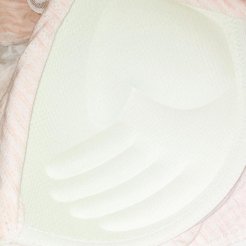 Ladies Wireless Thin Padded Cotton Comfy Bra