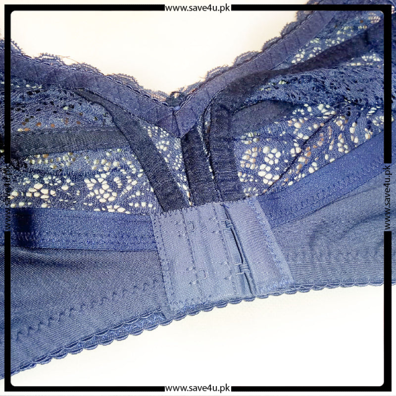 Non-Padded Floral Lace Design Comfy Wireless Bra