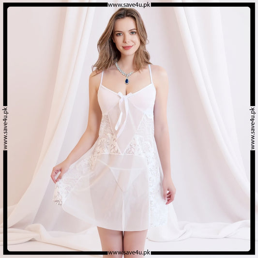 Calm Heavenly Touch Short Nighty