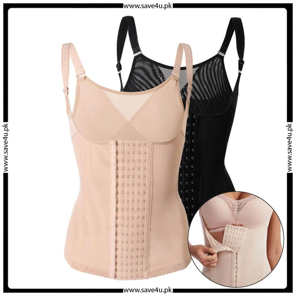 Adjustable Straps Front Hook Tummy Slimming Shape wear