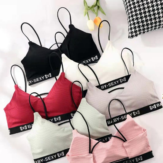 Pack of 2 Thin Padded Wireless Bra