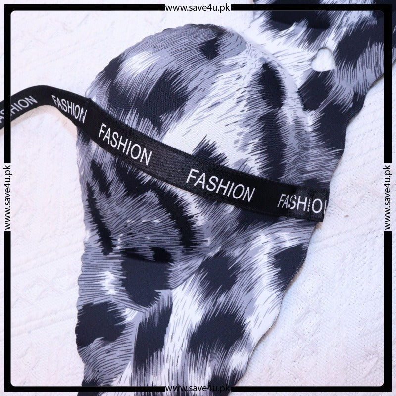 New padded Cheeta Printed Design Bra