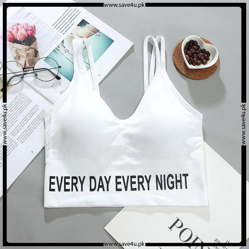 Wireless Everyday Cotton Bra with Soft Pads