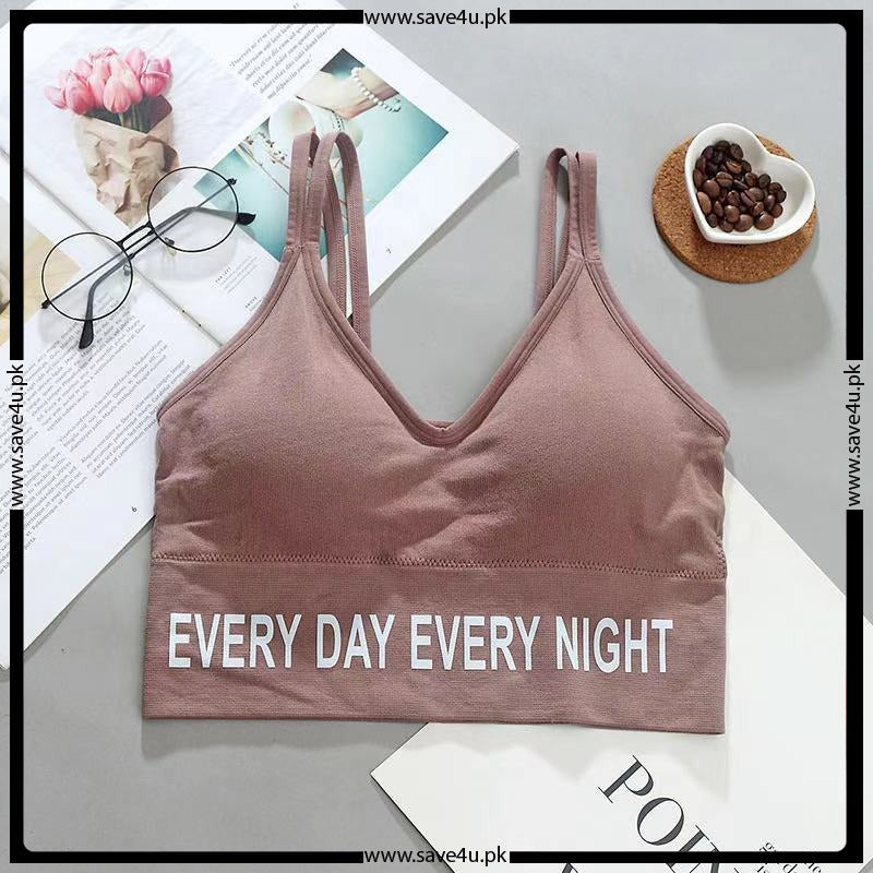 Wireless Everyday Cotton Bra with Soft Pads