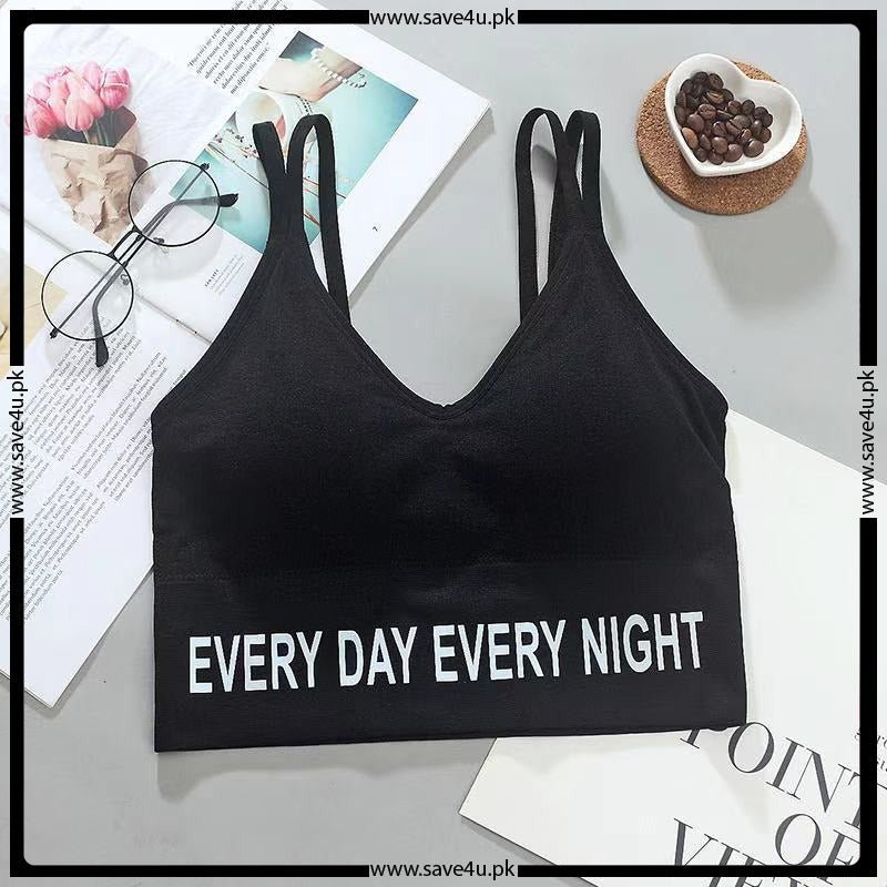Wireless Everyday Cotton Bra with Soft Pads