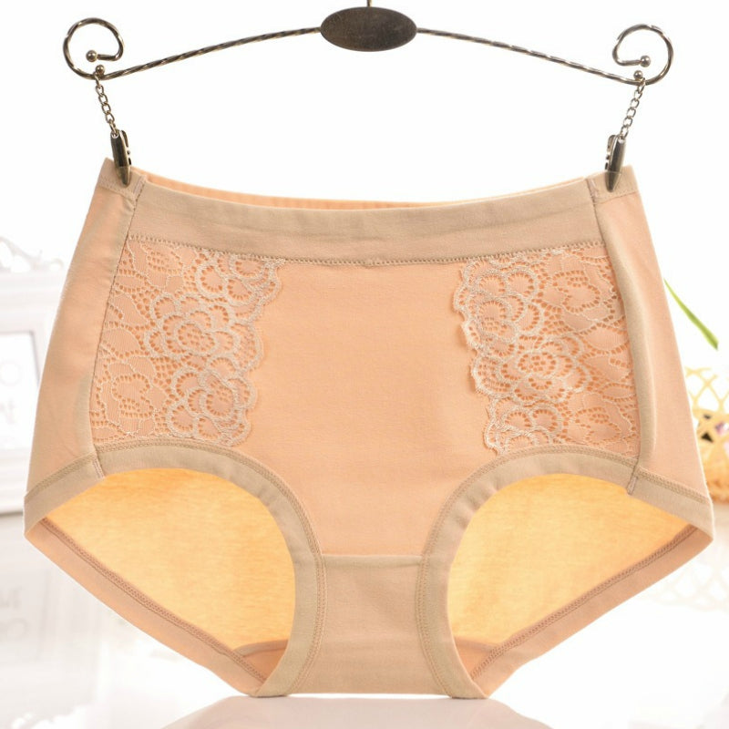 Pack of 2 Lace Trim Full Coverage Panties