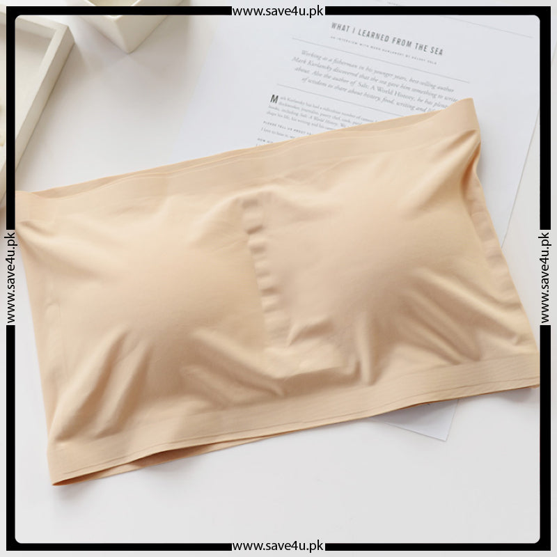 Pack of 2 Strapless Padded Wireless Bra