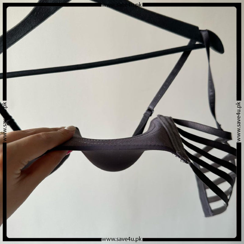 Anti Slip Padded Adjustable Demi Cup Bra