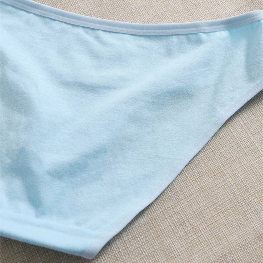 Packs of 2 Breathable Cotton Comfy Brief Panties