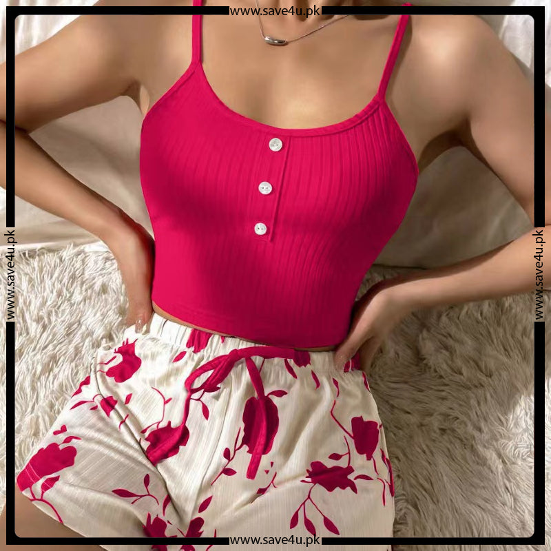Cozy Cotton Short Shirt Night Set