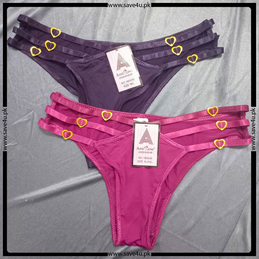 Everyday Smooth Nylon Essentials Panties (2 Pack)