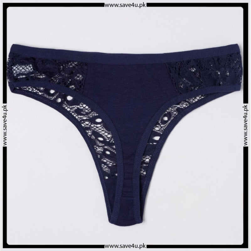 Pack of 4 See Thong Through Net Panties