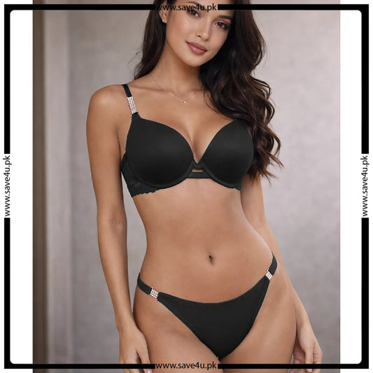 Midnight Thin Padded Push Up Soft Set