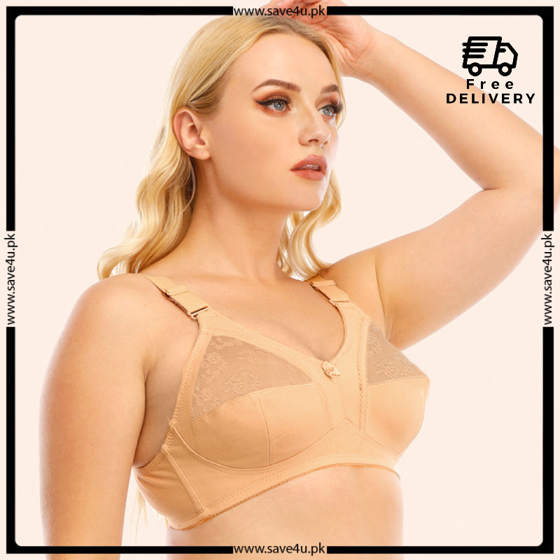 Full Coverage Non Padded Wireless Bra