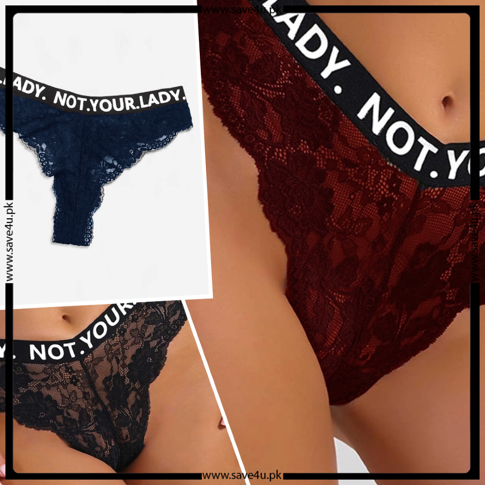Packs of 2 Thong V-Shape Panties