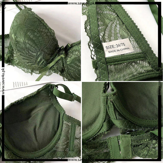 Pack Of 2 Delicate Padded Lace Bras