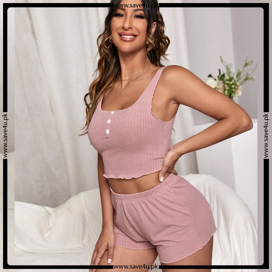 Relaxed Fit Cotton Lounge Set
