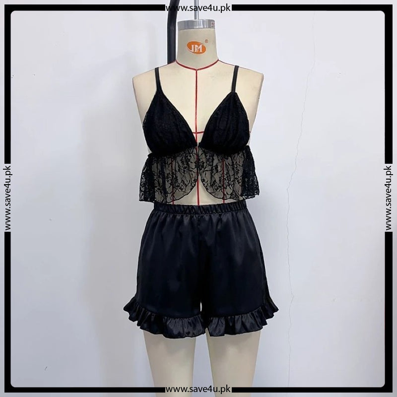 Stunning Plain Lingerie Set for Newlyweds