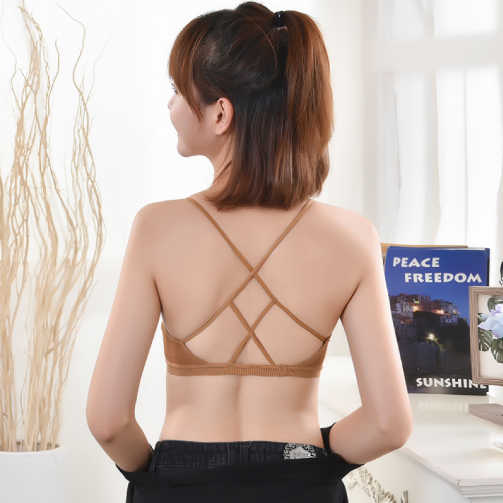 Pack of 2 Thin Padded Wireless Bra