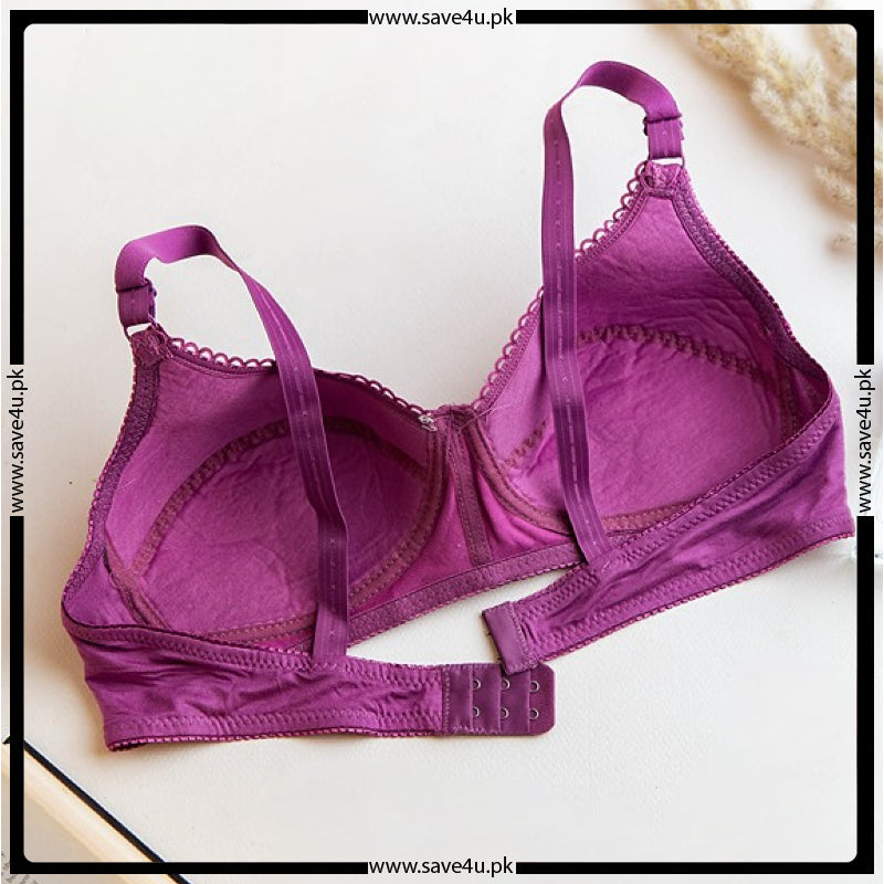 Soft Padding Wireless Nylon Bra