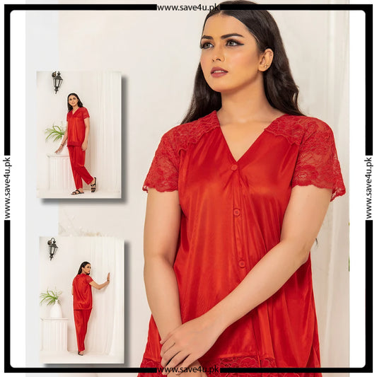 Comfy Silky Pajama & Top Set