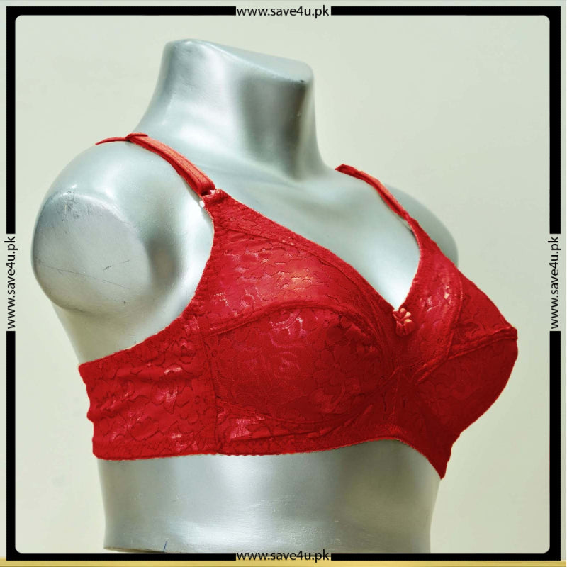 Floral Lace Non Padded wireless Full Coverage