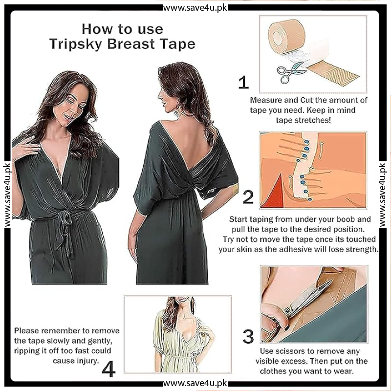Instant Breast Lift Hypoallergenic Adhesive Tape