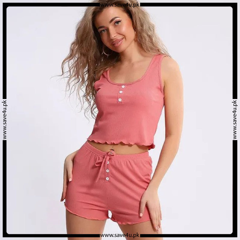Relaxed Cotton Lounge & Sleep Set