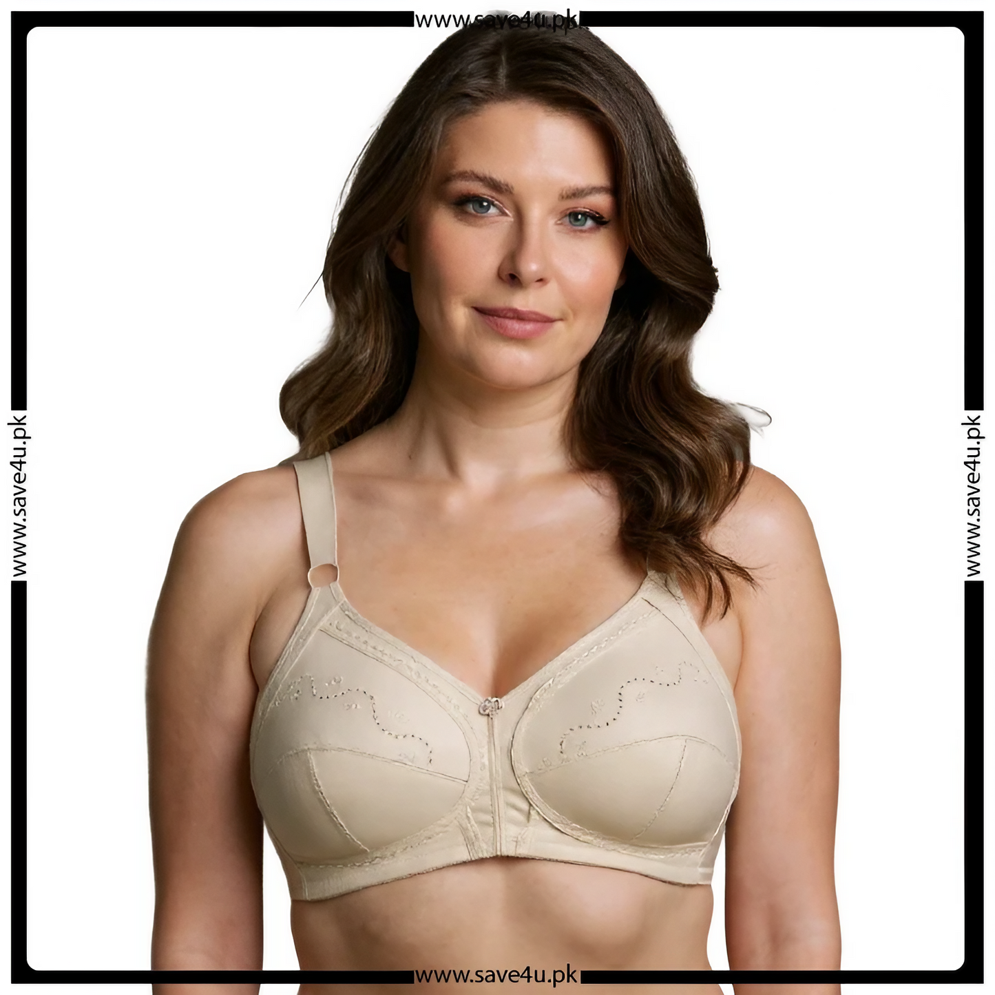 Ladies Full Coverage Comfortable Cotton Non-Padded Bra