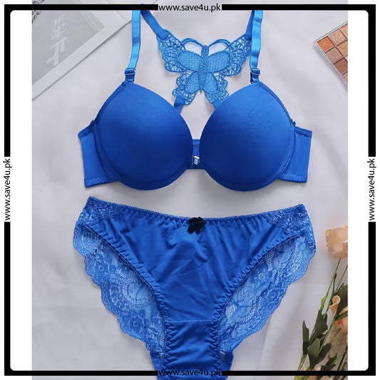 Push-up Front Open Butterfly Back Set