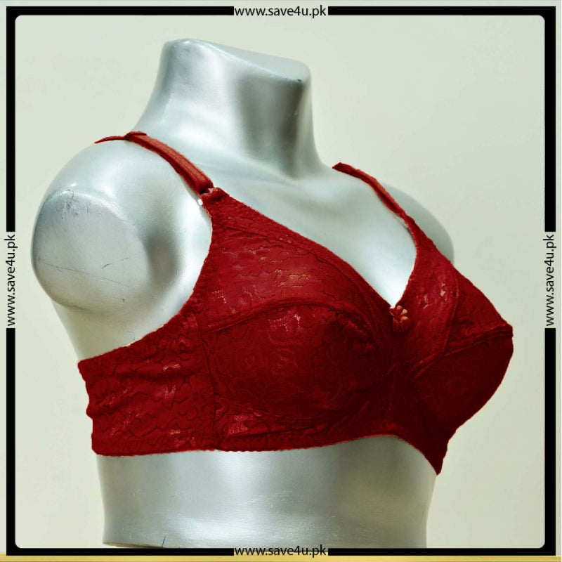 Floral Lace Non Padded wireless Full Coverage