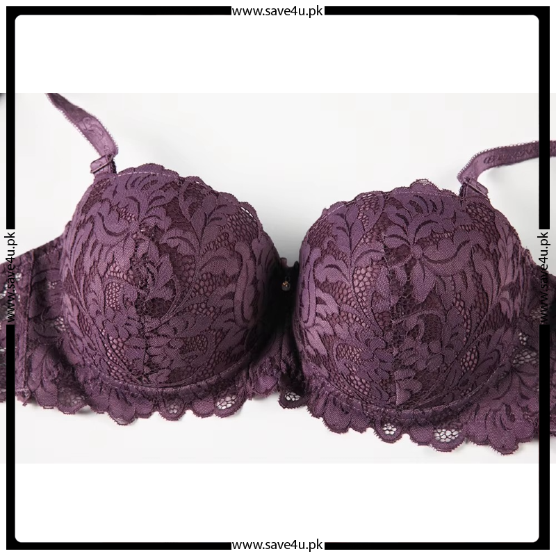 Full Lace Underwired Bra with Soft Padding