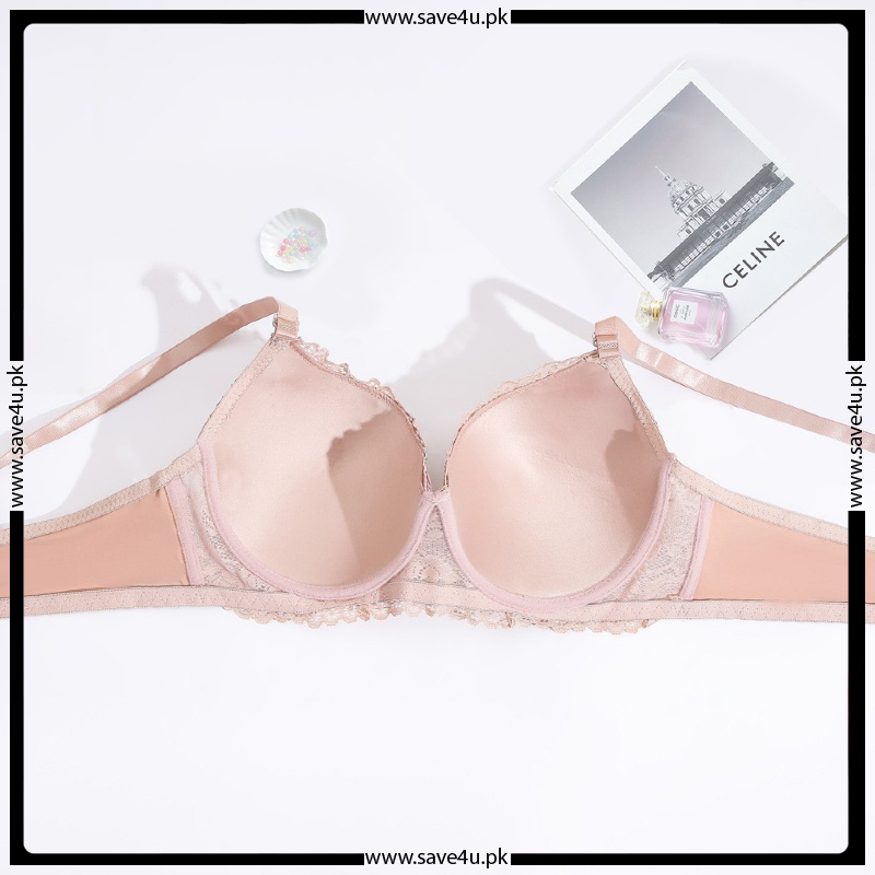 Exquisite Floral Lace Push Up Wired Bra