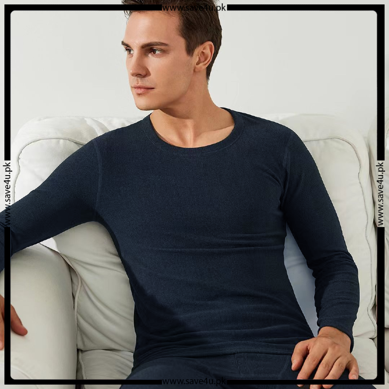 Men's Winter Round Neck Thermal Suit