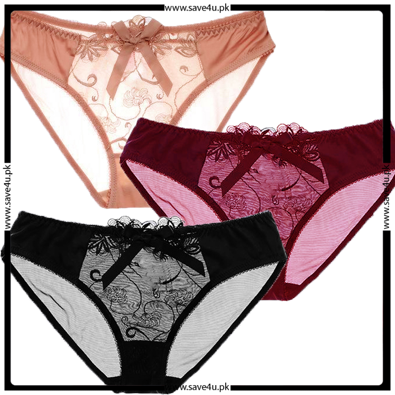 Stylish Push-up Floral Lace Thin Padded Bra