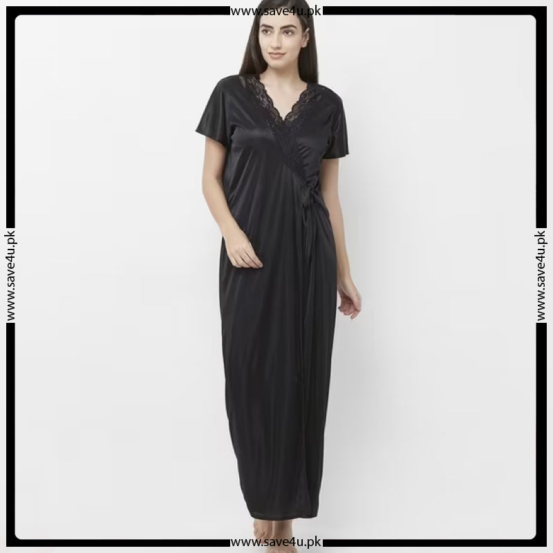 Sweet Embrace Satin Nightwear
