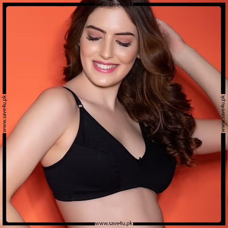 Lace Trim Non Padded Cotton Bra (Softy Bra)