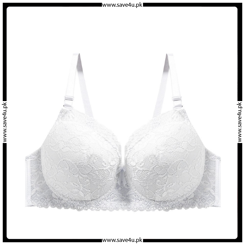 Exquisite Floral Lace Push Up Wired Bra