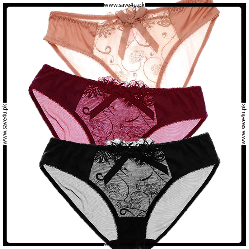Pack Of 3 Effortless Elegance Brief Panties