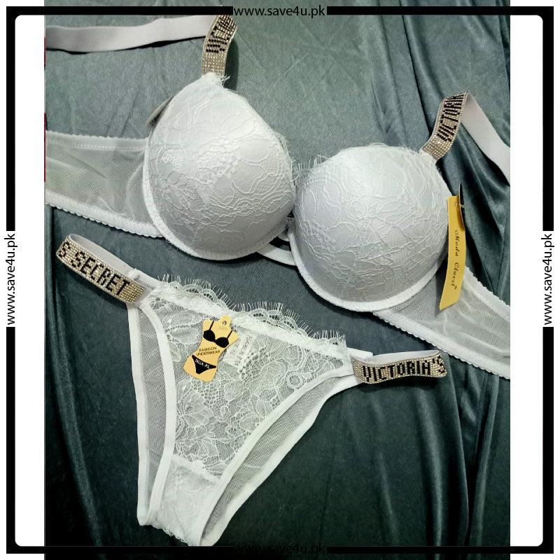 Veloura Net Luxe Double Push-Up Bra Set