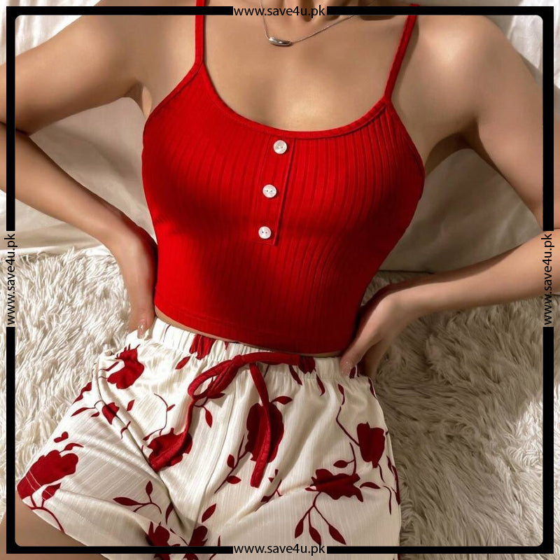 Cozy Cotton Short Shirt Night Set