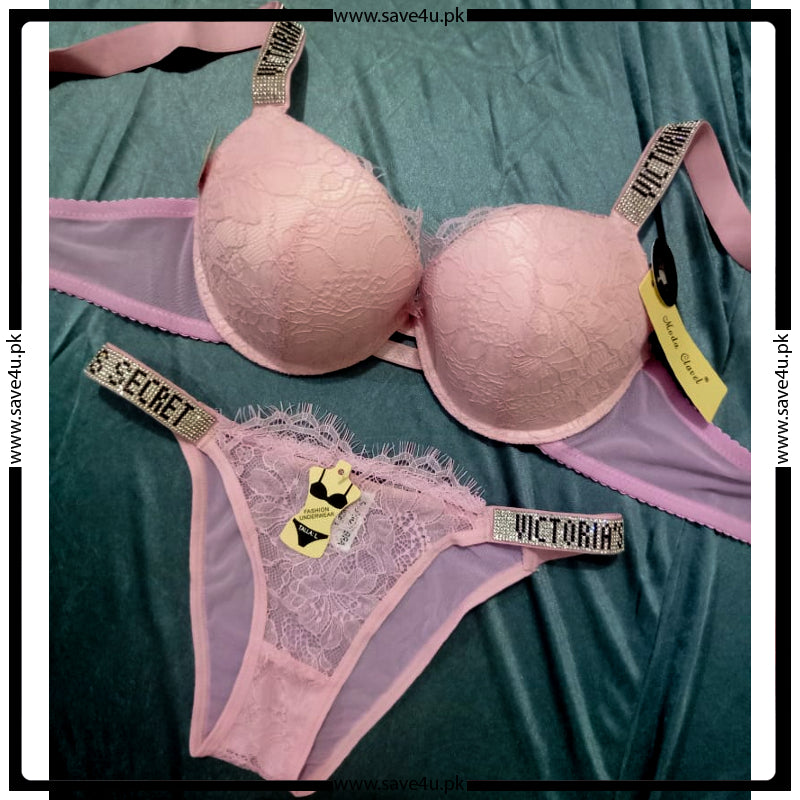 Veloura Net Luxe Double Push-Up Bra Set