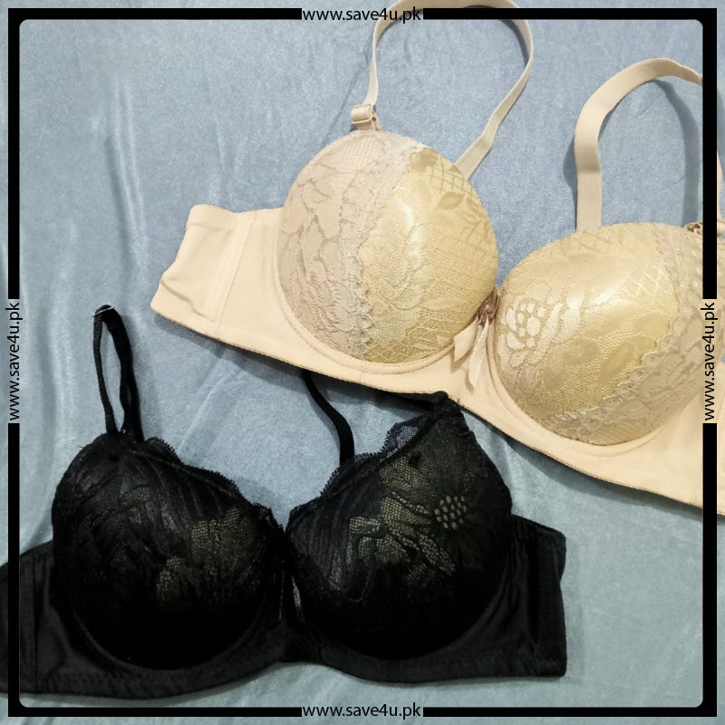 Pack Of 2 Lace Padded Bra