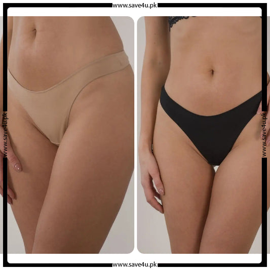 Pack of 2 Thong Soft Cotton Panties