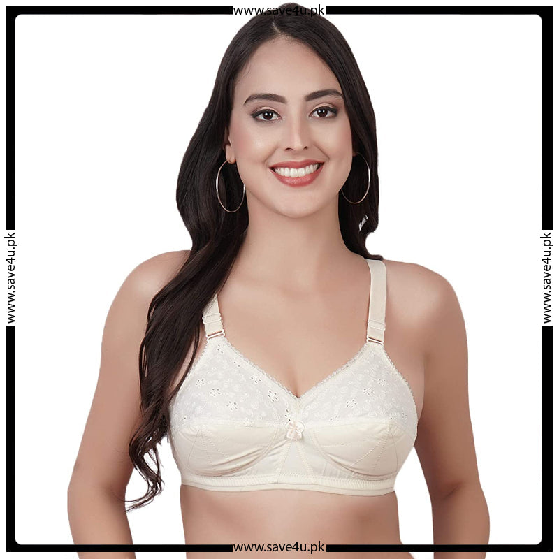 Non Padded Non Wired Embroidered (Tencil Bra)