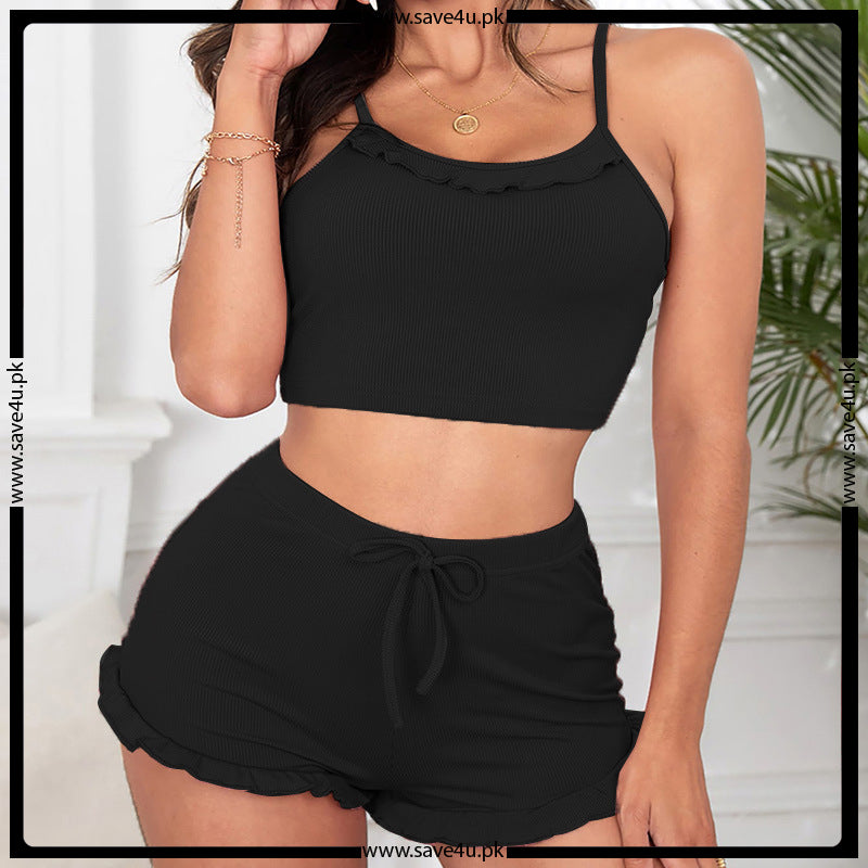 Snug Cotton Short Shirt Pajama Set