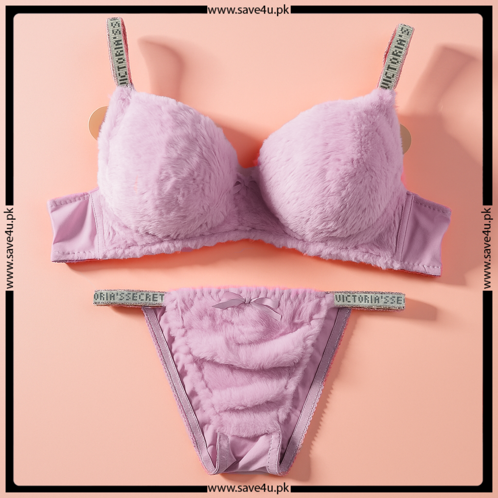 Dreamy Fluffy Bra & Panty Set