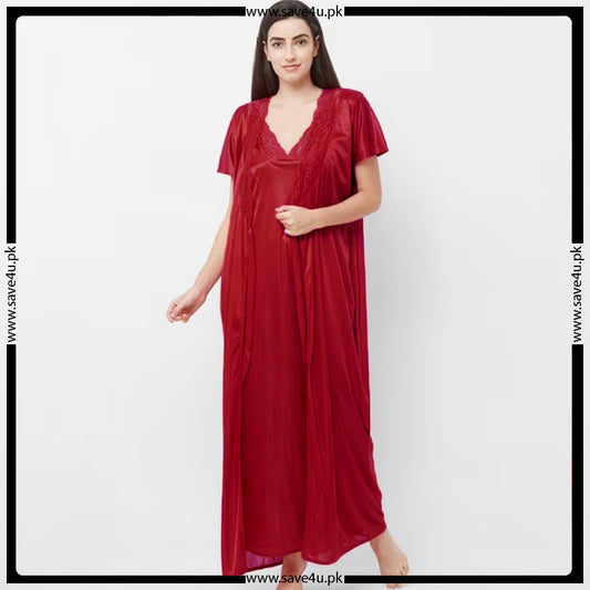 Sweet Embrace Satin Nightwear