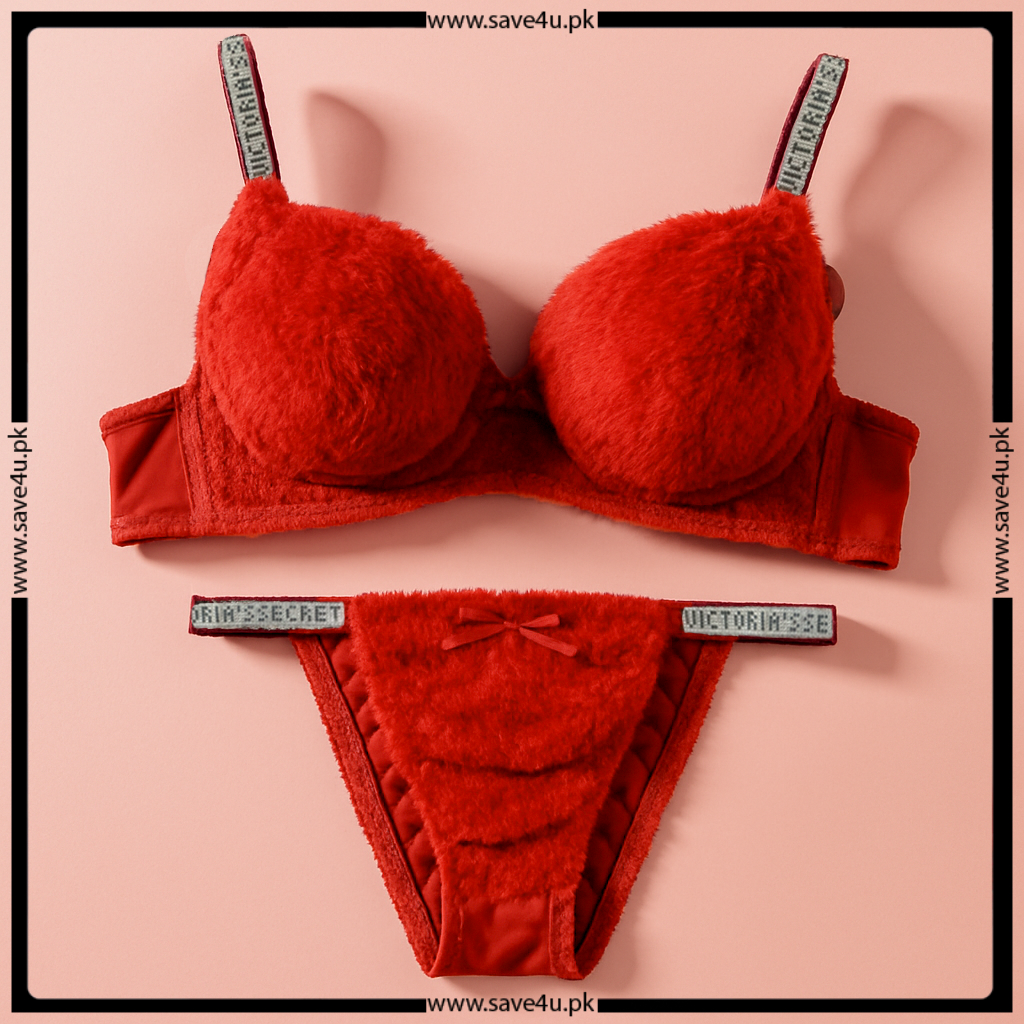 Dreamy Fluffy Bra & Panty Set
