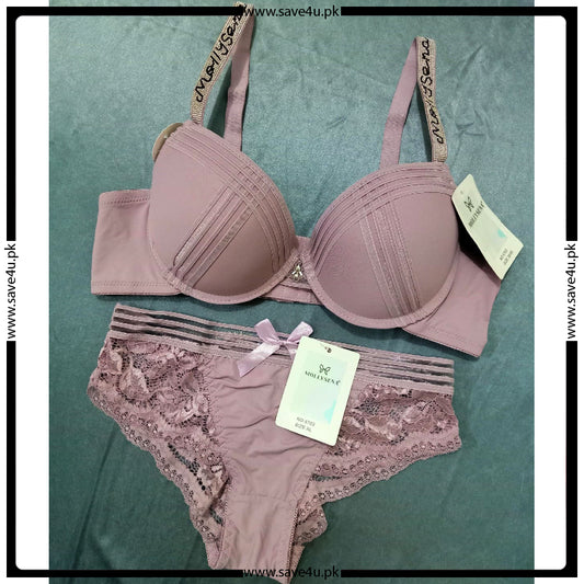 Thin Padded Lace Dreamy Thong Panty Set